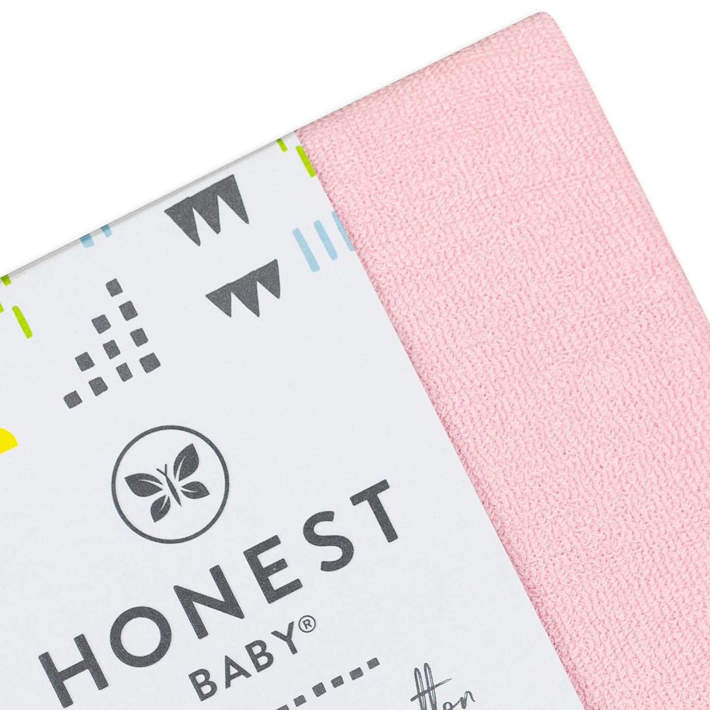 HonestBaby unisex baby Organic Cotton Changing Pad Cover and Toddler Sleepers, Light Pink, One Size