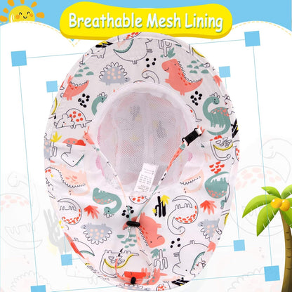 XIAOHAWANG Girls Sun Hat Baby Beach Hats Boys UPF 50+ Kids Summer Protection Cap Toddler Breathable