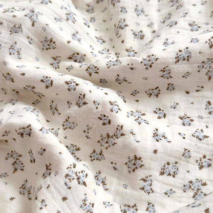 BuLuTu Blue Plumbago Floral Print Kids Pillowcases Fits Standard Size Pillow, Oeko-TEX Certified