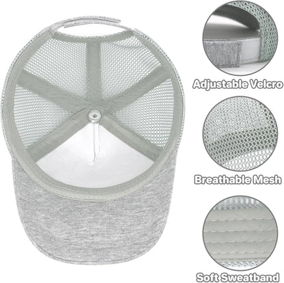 qikqik Baby Baseball Cap Toddler Baseball Hat with Mesh Infant Sun Hat UPF 50+ Baby Ball Cap