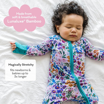 Little Sleepies Pajamas for Baby Boys & Girls, Viscose from Bamboo Baby Pajamas, Preemie & Newborn