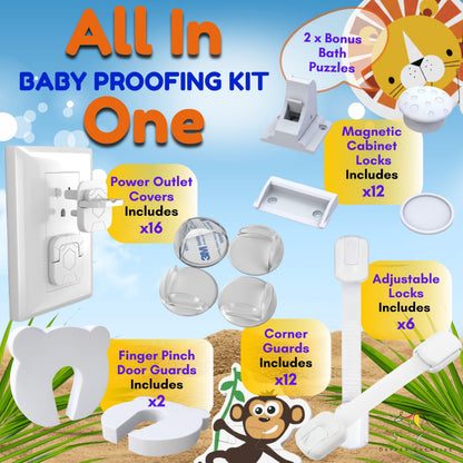 Baby Proofing Kit, All in One, Child Safety Kit, 67 Piece Pack