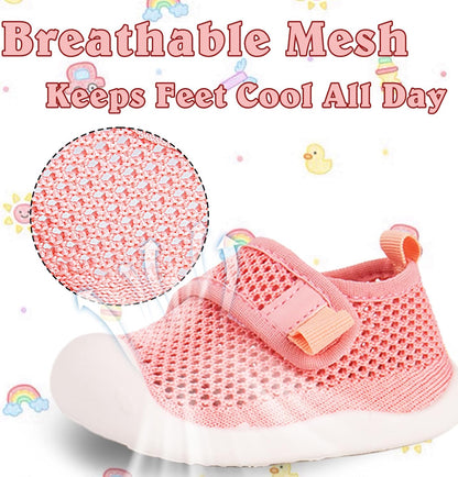 Baby First-Walking Shoes 1-4 Years Kid Shoes Trainers Toddler Infant Boys Girls Soft Sole Non Slip