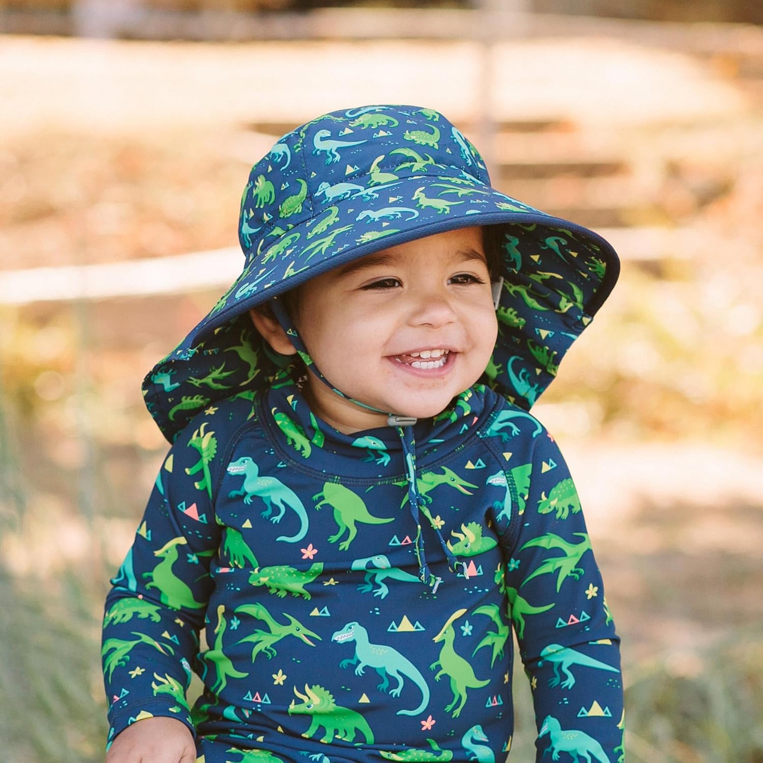JAN & JUL Summer Adventure Wide Brim 50+ UPF Quick-Dry Sun-Hats for Kids