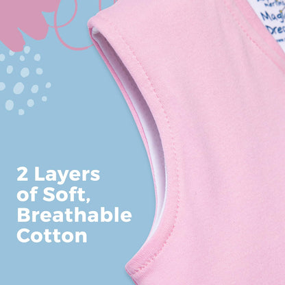 Magic Sleepsuit Baby Merlin's Cotton Baby Swaddle Transition Product - Soft and Cozy Design, Double