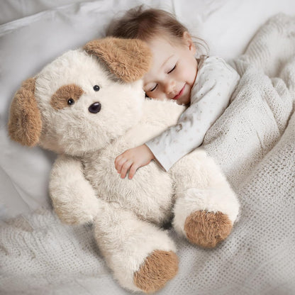 iPlay, iLearn Dog Stuffed Animal, Soft Plush Baby Toy, Infant 18" Big Cute Fluffy Puppy Toy, Ultra