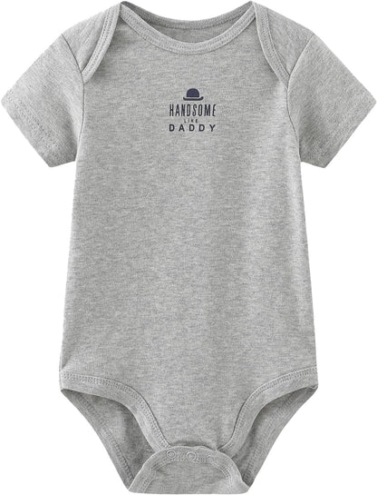 Baby Bodysuit and Pant Set 10-pcs Cotton Soft Newborn Boy Girl Clothes Outfits