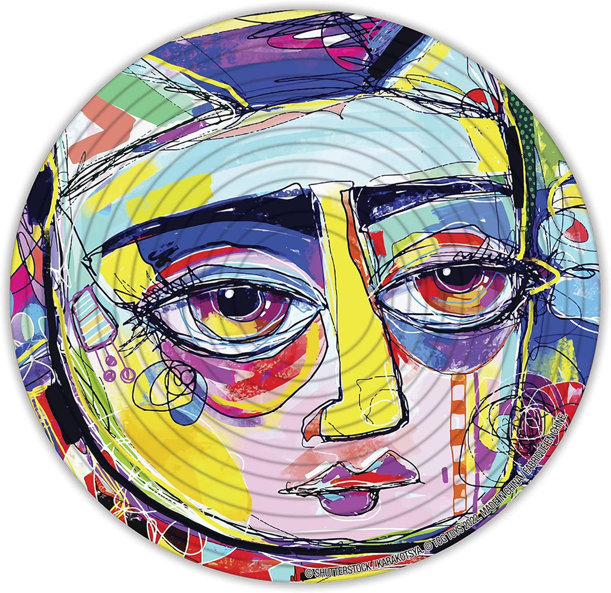 Spin Flip Puzzle - Abstract - Spin it, Flip it, Solve it! for Those who love brain teasers! Adult