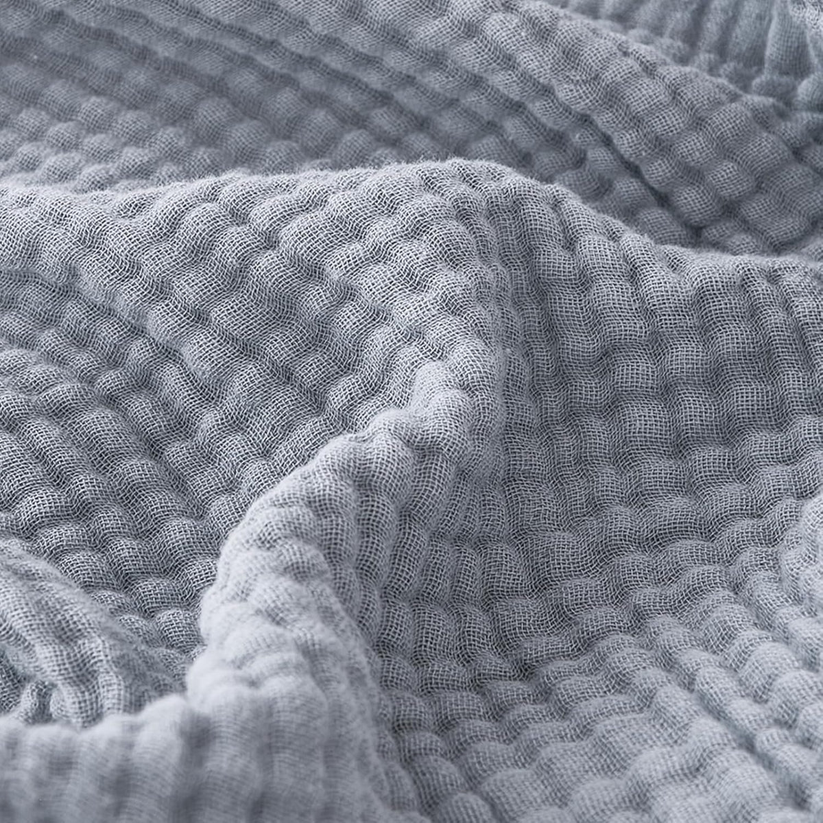 EMME Cotton Muslin Throw Blanket Couch Breathable Gauze Blanket Soft Lightweight Blankets Adults