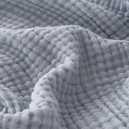 EMME Cotton Muslin Throw Blanket Couch Breathable Gauze Blanket Soft Lightweight Blankets Adults