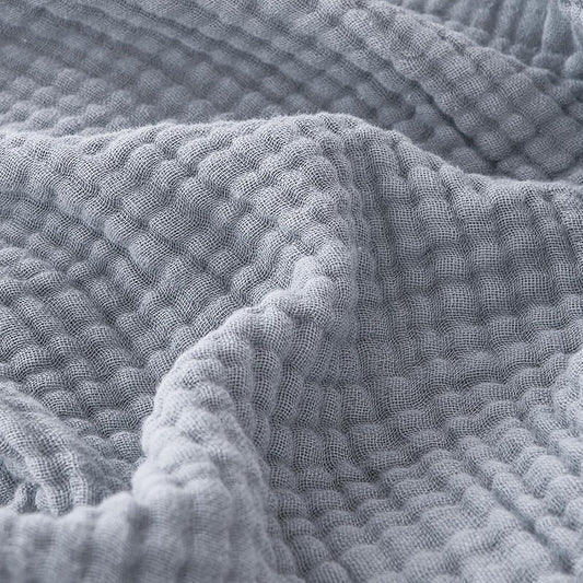 EMME Cotton Muslin Throw Blanket Couch Breathable Gauze Blanket Soft Lightweight Blankets Adults