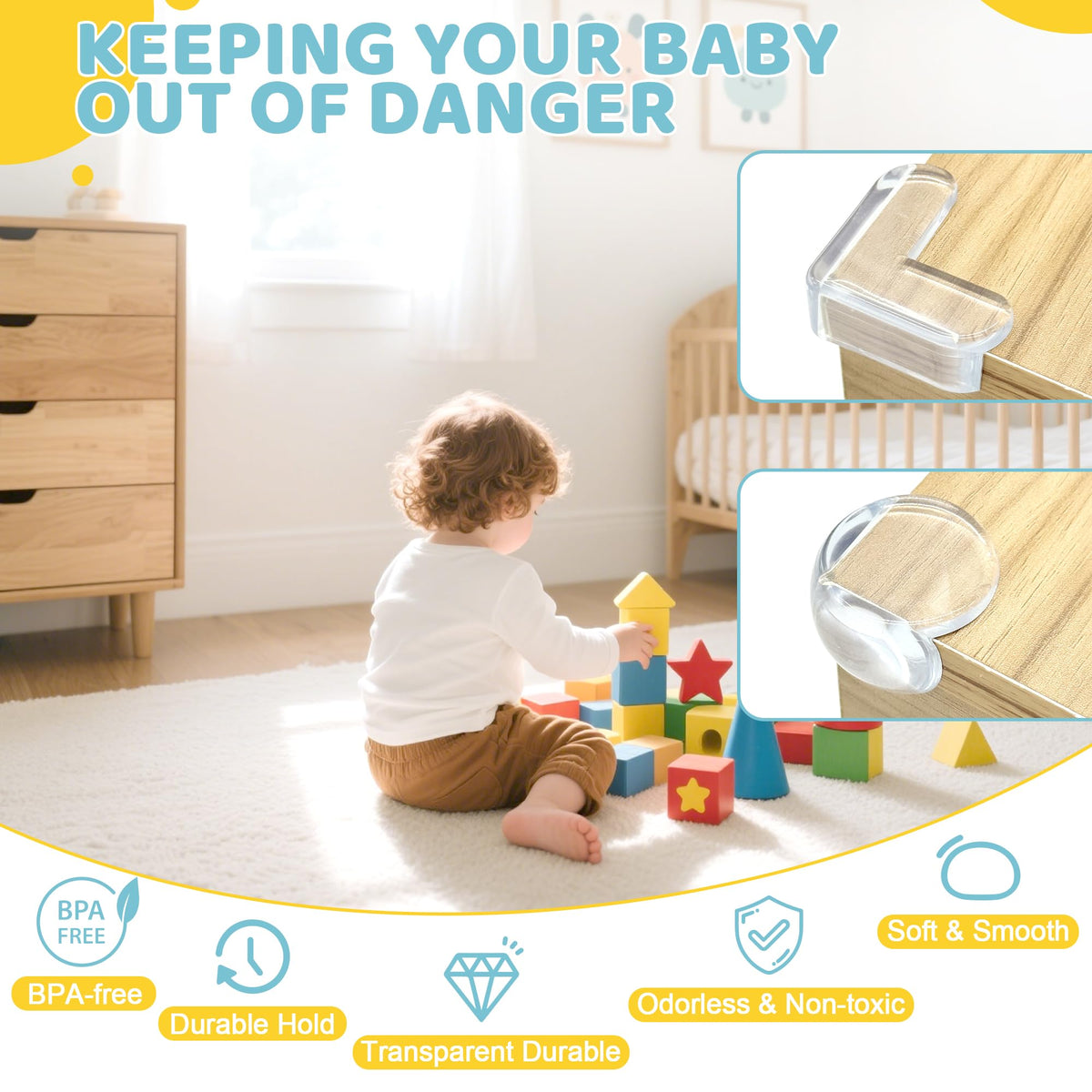 4our Kiddies 56-Piece Baby Proofing Kit & Child Safety Essentials