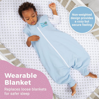 Magic Sleepsuit Baby Merlin's Cotton Baby Swaddle Transition Product - Soft and Cozy Design, Double