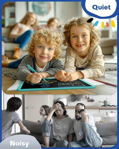 Bravokids 15 Inch LCD Writing Tablet for 3 Year Olds - Electronic Drawing Pad and Doodle Board as