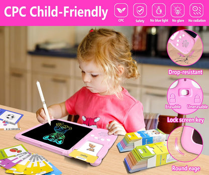 Rylai Toddler Toys Talking Flash Cards, Kindergarten Learning Resources 510 Sight Words with