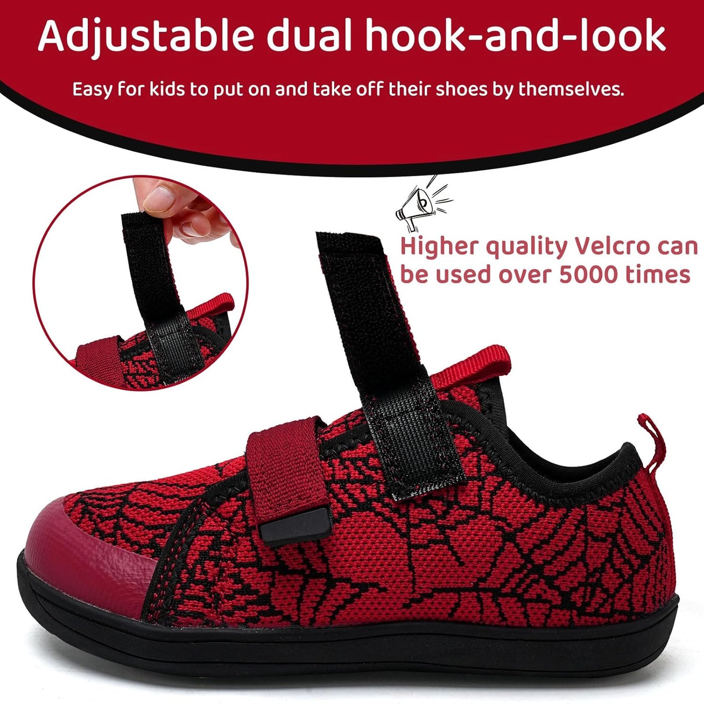 WateLves Toddler Little Kids Wide Barefoot Shoes The First Walking Shoes Girls Boys Breathable Zero