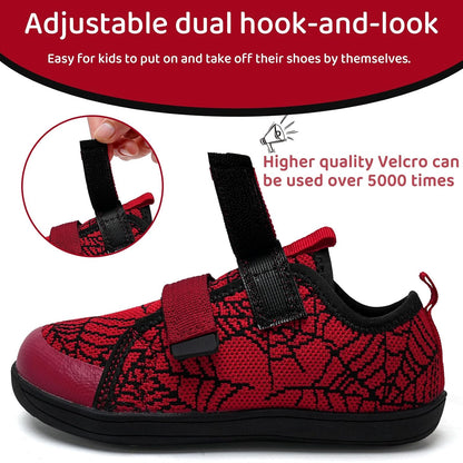 WateLves Toddler Little Kids Wide Barefoot Shoes The First Walking Shoes Girls Boys Breathable Zero