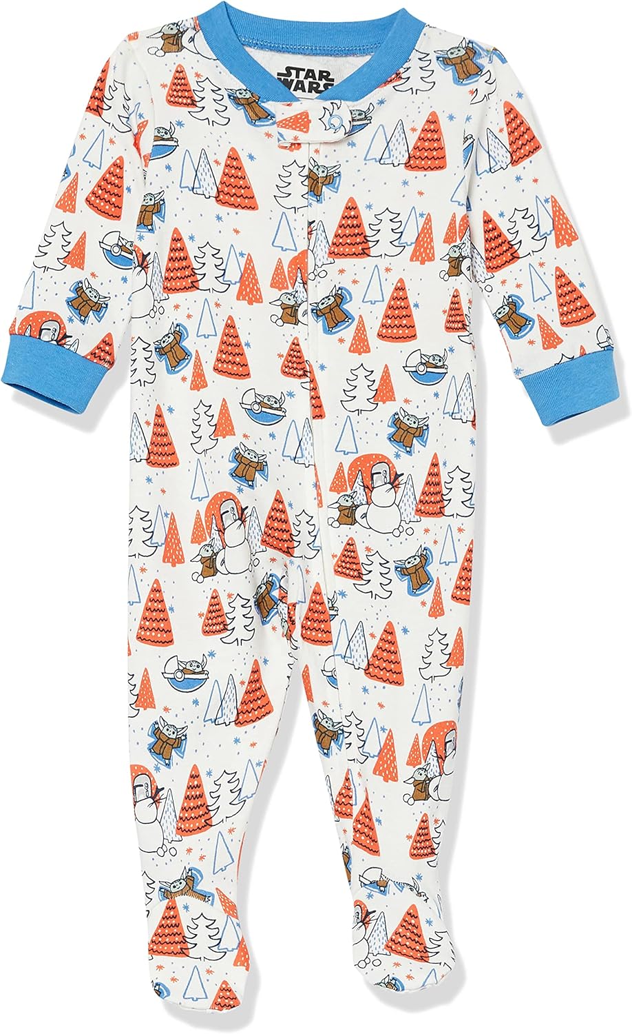 Amazon Essentials Disney | Marvel | Star Wars Unisex Babies' and Toddlers' Snug-Fit Cotton Footed