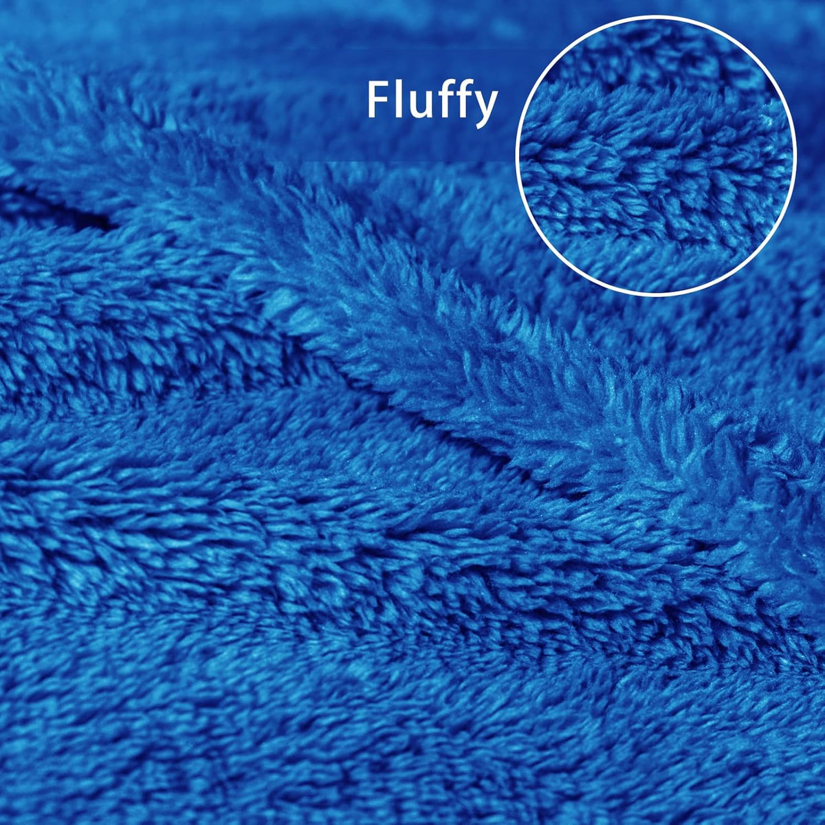 Exclusivo Mezcla Queen Size Flannel Fleece Blanket, Super Soft Velvet Plush Bed Blanket, Fuzzy Cozy