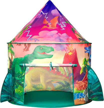 JOYIN Dinosaur Play Tent for Kids, Pop Up Play Tent for Boys & Girls, Kids Indoor Outdoor Dinosaur