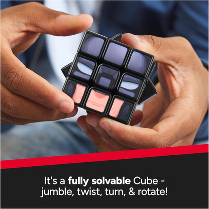 Rubik’s Cube Batman Cuber, Problem-Solving Challenging Brain Teaser Collectible Batman Fidget Toy