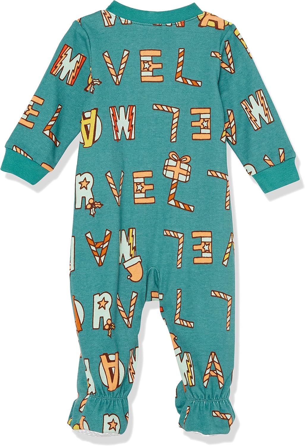 Amazon Essentials Disney | Marvel | Star Wars Unisex Babies' and Toddlers' Snug-Fit Cotton Footed