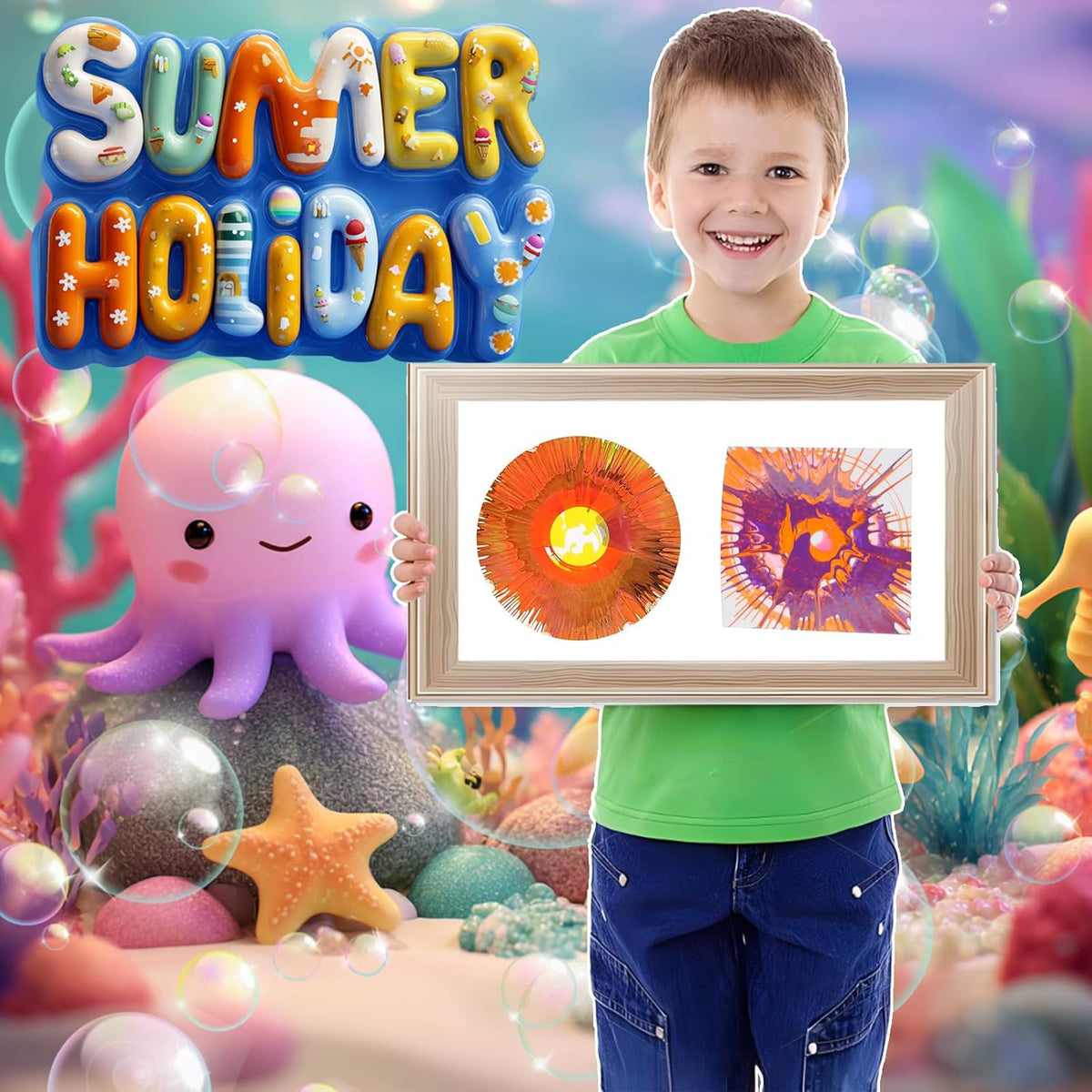 Spin Art Machine Variable Speed, Battery Operated Spinner - Paint Spinner with Splatter Guard
