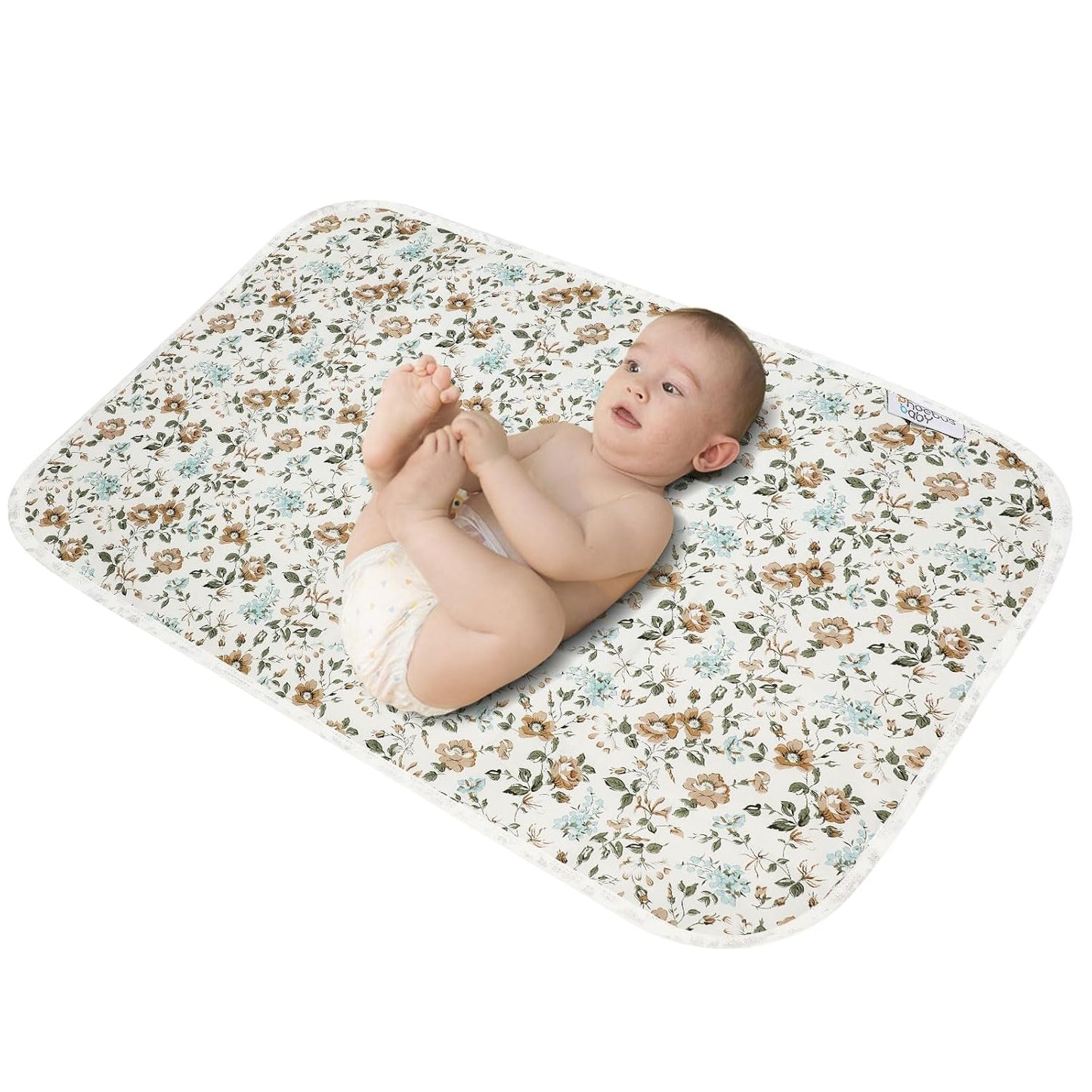 Baby Diaper Changing Pad, 21 5/8" x 31.5" Waterproof Changing Pad Liners - Reusable Soft and