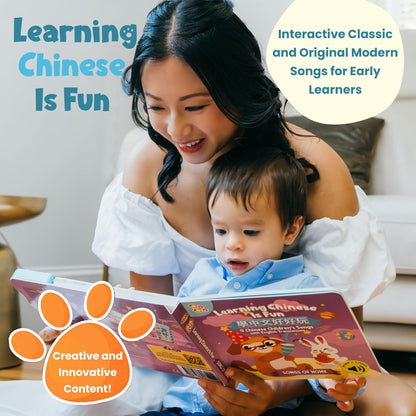 GO GO Learning Chinese is Fun Vol. 2: Bilingual Chinese English Books for Kids with 9 Songs