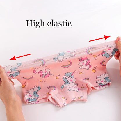 Boboking Soft Cotton Girls' Panties Boyshort Little Girls' Underwear Toddler Undies