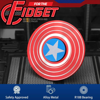 Cool Mini Hammer Fidget Spinner Transform Fingetip Spinner Metal for Kids Adults, Sensory Fidget