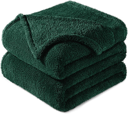 Exclusivo Mezcla King Size Flannel Fleece Blanket, Super Soft Velvet Plush Bed Blanket, Fuzzy Cozy
