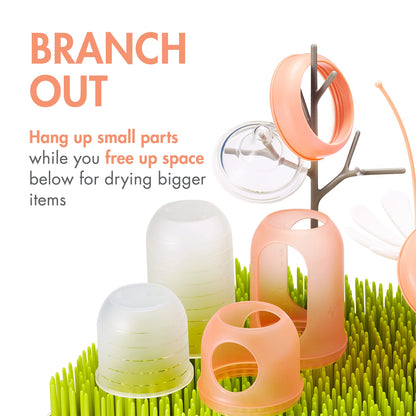 Boon Lawn Countertop Baby Bottle Drying Rack Bundle - Includes Lawn, Twig, and Stem Baby