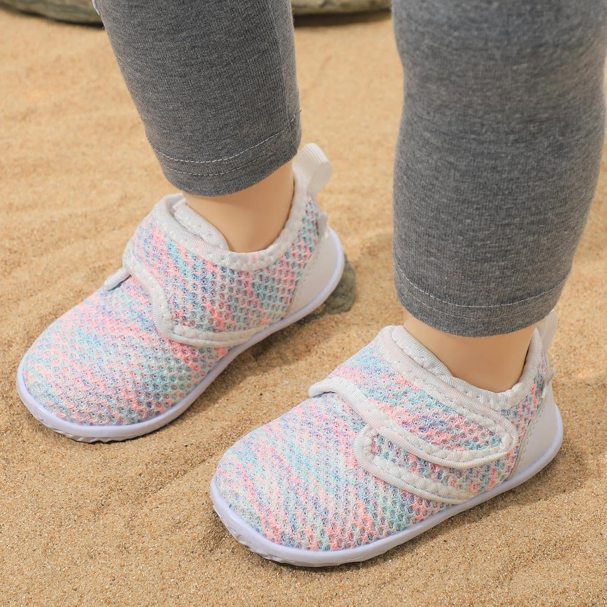 FEETCITY Baby Walking Shoes Barefoot Baby Shoes Infant Sneakers Newborn Crib Shoe Lightweight