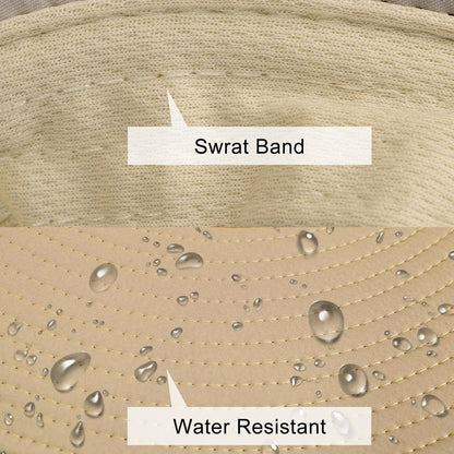 Sun Hats for Men Women Fishing Hat UPF 50+ Breathable Wide Brim Summer UV Protection Hat