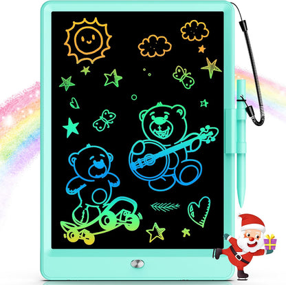 Bravokids 10 Inch LCD Writing Tablet for 3 Year Olds - Electronic Drawing Pad and Doodle Board as