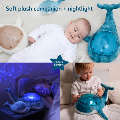 Cloud B Ocean Projector Nightlight with White Noise Soothing Sounds | Adjustable Settings and