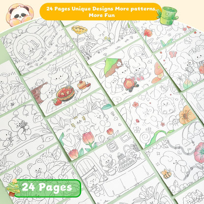 Paint with Water Coloring Books for Kids Ages 3-5, 4-8 – Cute Coloring Book for Teens,Arts and