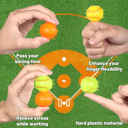 SCIONE 36pack Baseball Party Favors for Kids 4-8 8-12 Baseball Sports Fidget Spinner Goodie Bag