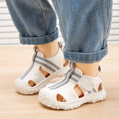 BMCiTYBM Baby Boy Girl Closed Toe Summer Sandals Lightweight Shoes Infant Non-Slip First Walking