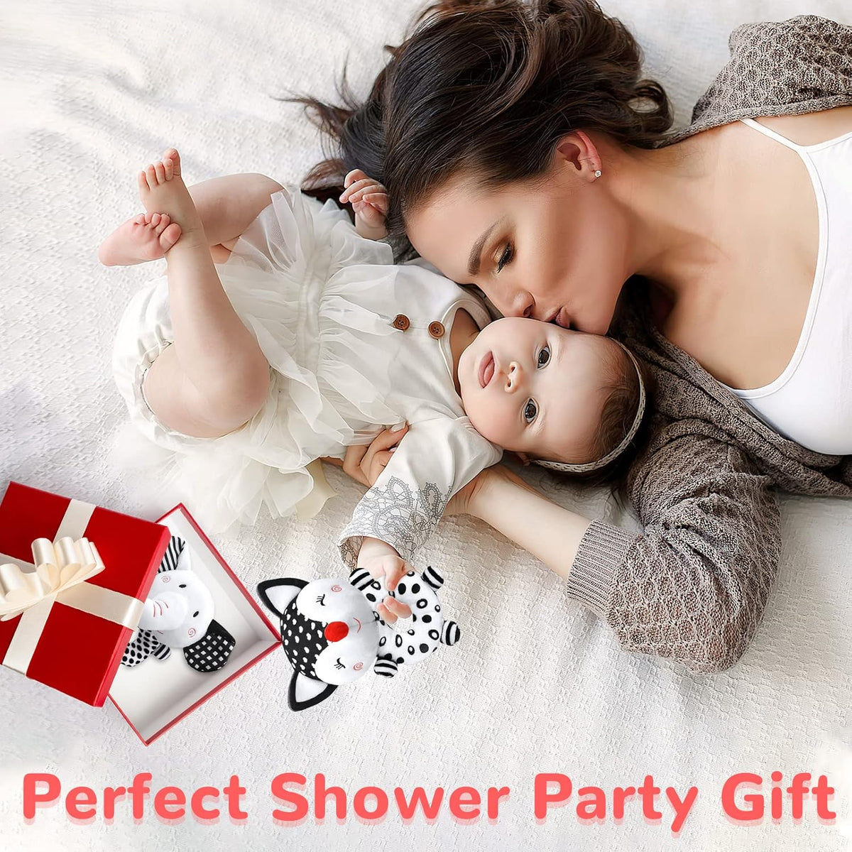 Baby Rattles 0-6 Months Newborn Toys Baby Toys 0-6 Months Rattles for Babies 0-6 Months Infant Toys