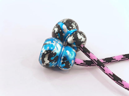 Begleri Fidget Beads - Worry Fidget Beads Spin & Bump - Made of Aluminum Alloy - for Men Women