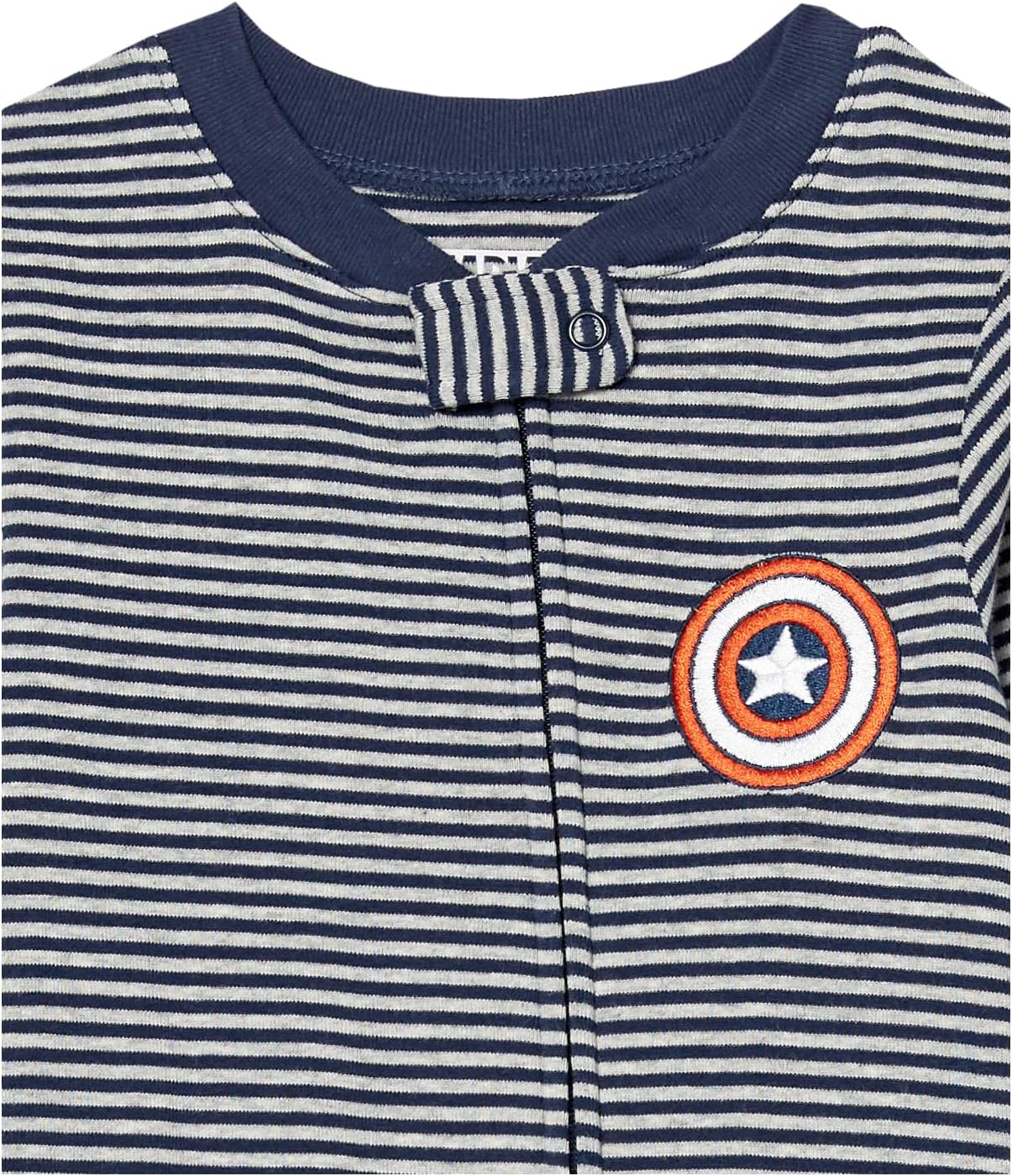 Amazon Essentials Disney | Marvel | Star Wars Unisex Babies' and Toddlers' Snug-Fit Cotton Footed
