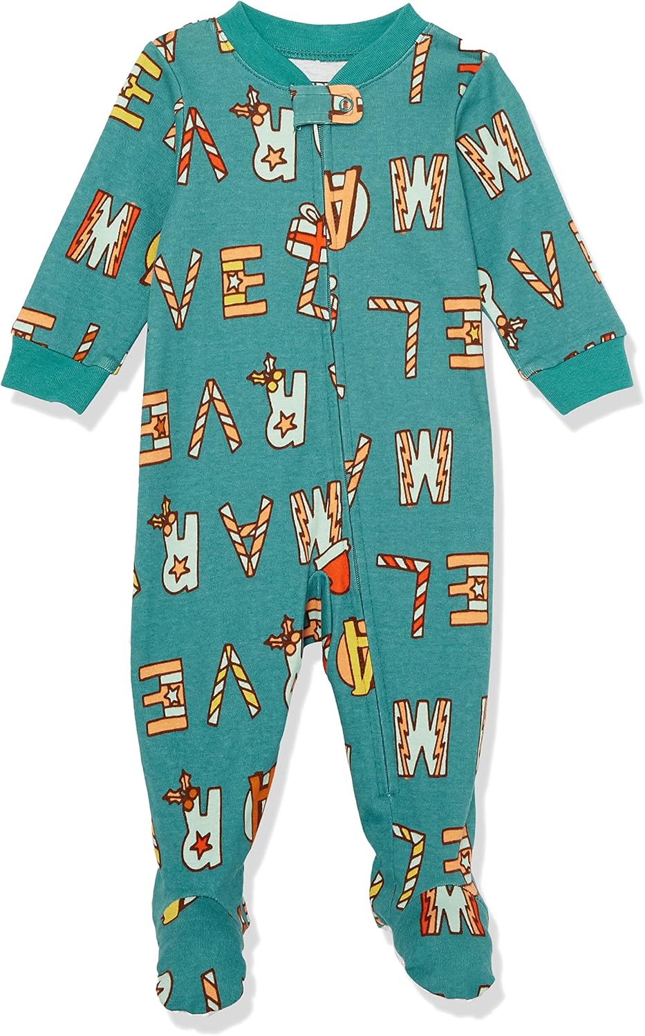 Amazon Essentials Disney | Marvel | Star Wars Unisex Babies' and Toddlers' Snug-Fit Cotton Footed