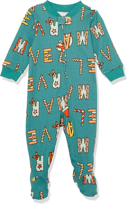 Amazon Essentials Disney | Marvel | Star Wars Unisex Babies' and Toddlers' Snug-Fit Cotton Footed