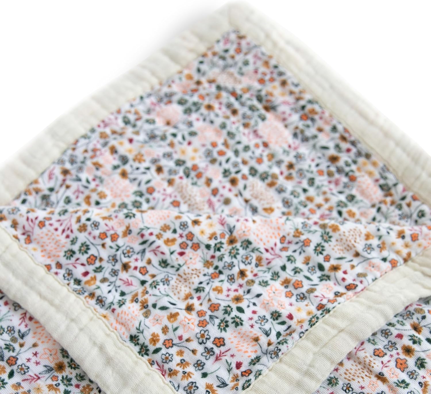 Little Unicorn Premium Quilted Throw | Super Soft, Multi-Layered Muslin XL Blanket| Great for Kids