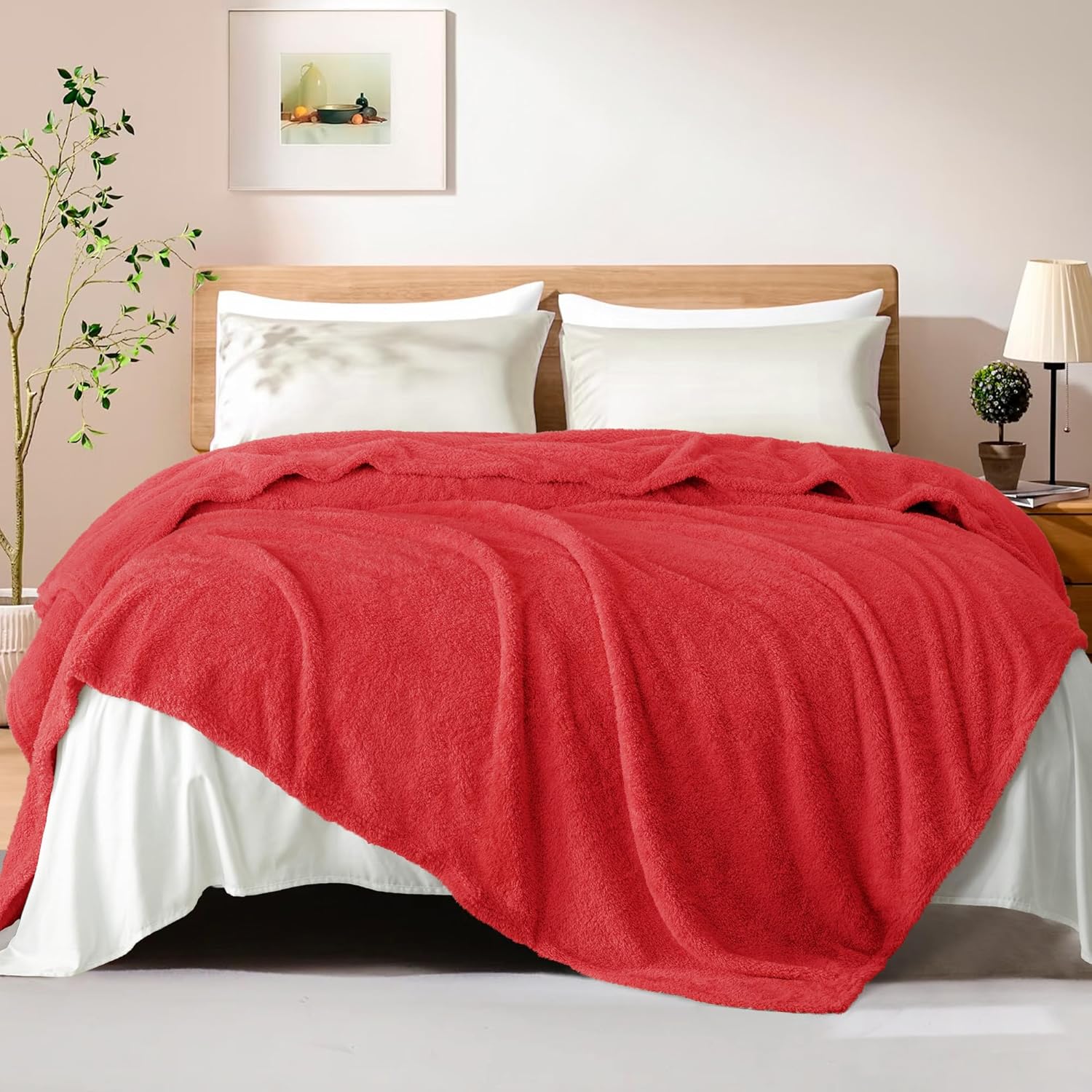 Exclusivo Mezcla Fleece Blanket for Couch, Soft and Cozy King Blankets for Women Men Girls Kids