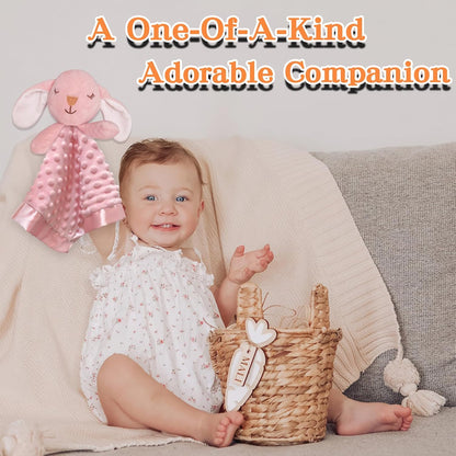 Loveys for Babies, Soft Baby Security Blanket Lovies for Babies, Stuffed Animals Blankie for