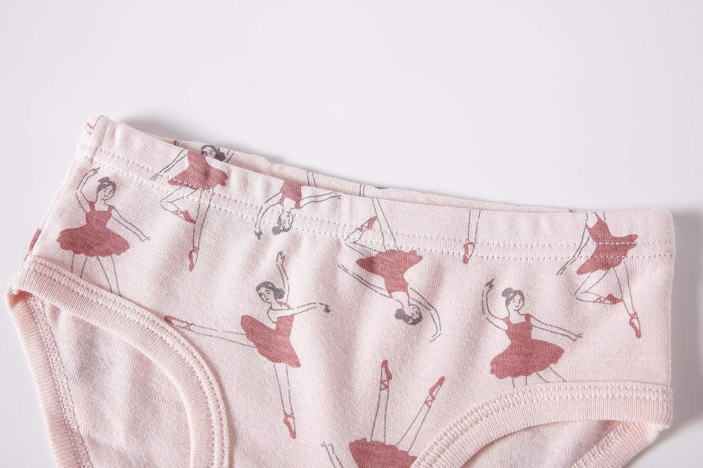 Cadidi Dinos Little Girls' Soft Cotton Underwear Kids Cool Breathable Comfort Panty Briefs Toddler