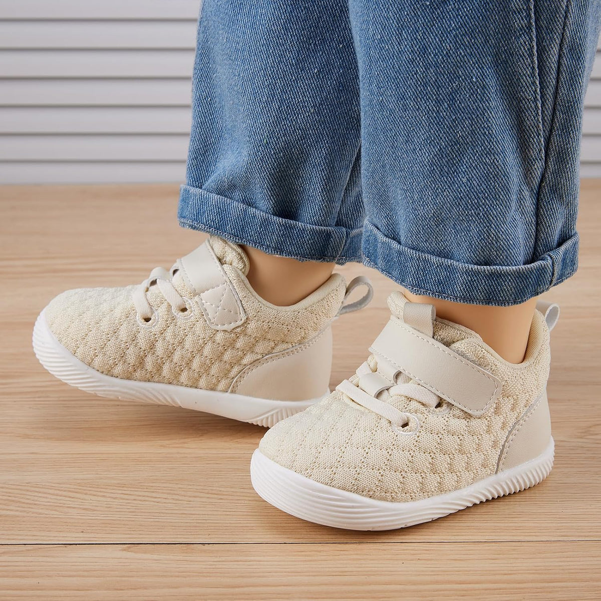 BMCiTYBM Baby Boy Girl Shoes Breathable Mesh Walking Shoes Lightweight Non-Slip Sneakers Infant